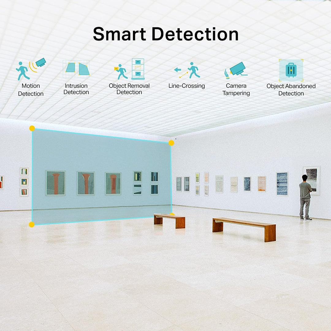 TP-Link VIGI C230 2,8 mm Objektiv Smart Sicherheitskamera | 3 MP HD Vollfarb-Dome-Netzwerkkamera | i