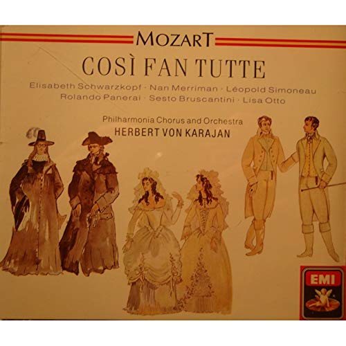 Cosi Fan Tutte (Ga), Audio-CD
