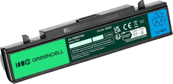 Green Cell Extended Serie Laptop Akku für Samsung Serie 3 350E 350V 355E 355V NP350E5C NP350E7C NP35