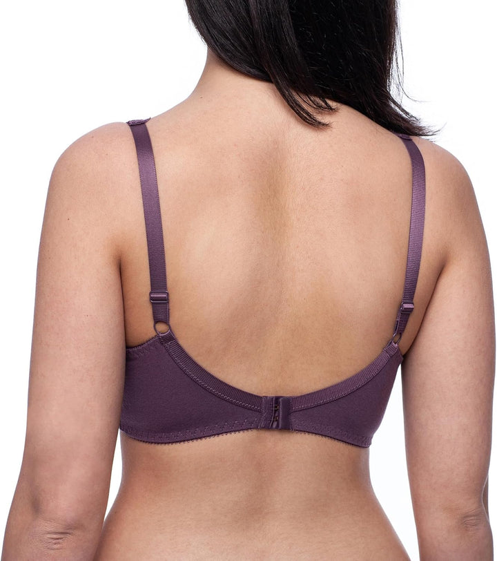 frugue Damen Kompressions BH nach Brust Op, mit Taschen 80B Violett