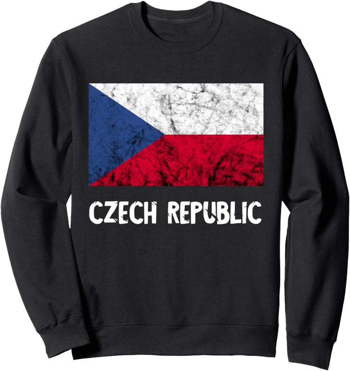 Tschechien Flagge Czech Republic Czechia Tscheche Stolz Sweatshirt