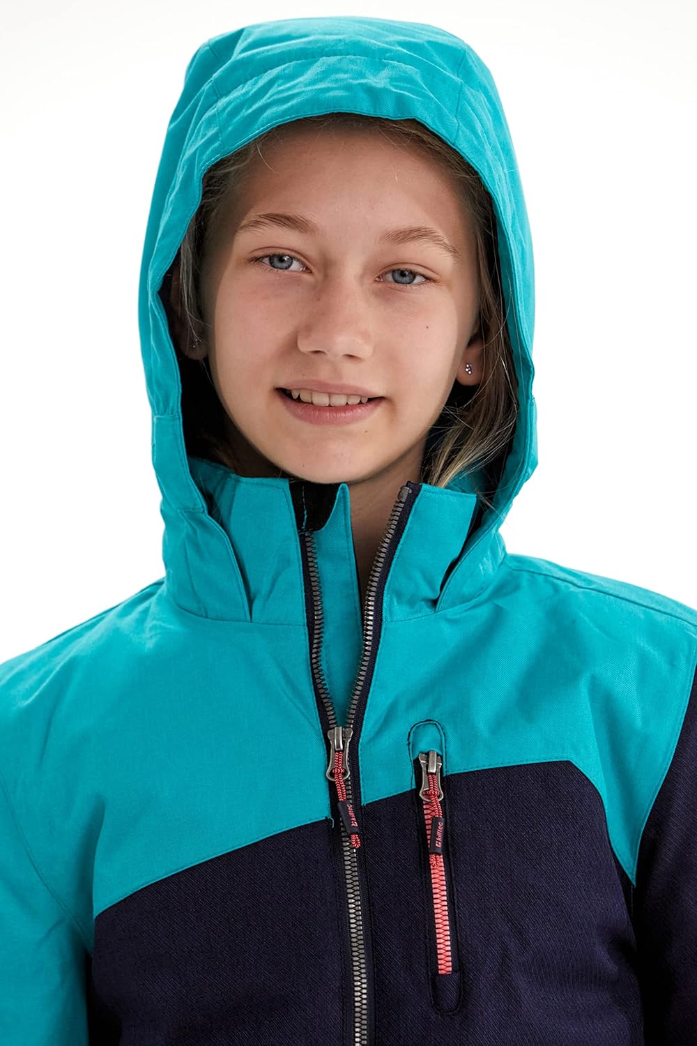 killtec Kind Lynge Grls Jckt B Funktionsjacke Mit Kapuze azur 116 Lynge GRLS JCKT B, azur 116 Lynge