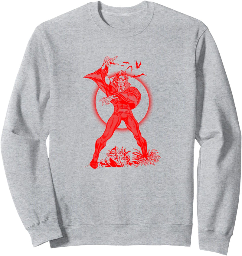 Marvel Morbius Red Hue Portrait Sweatshirt