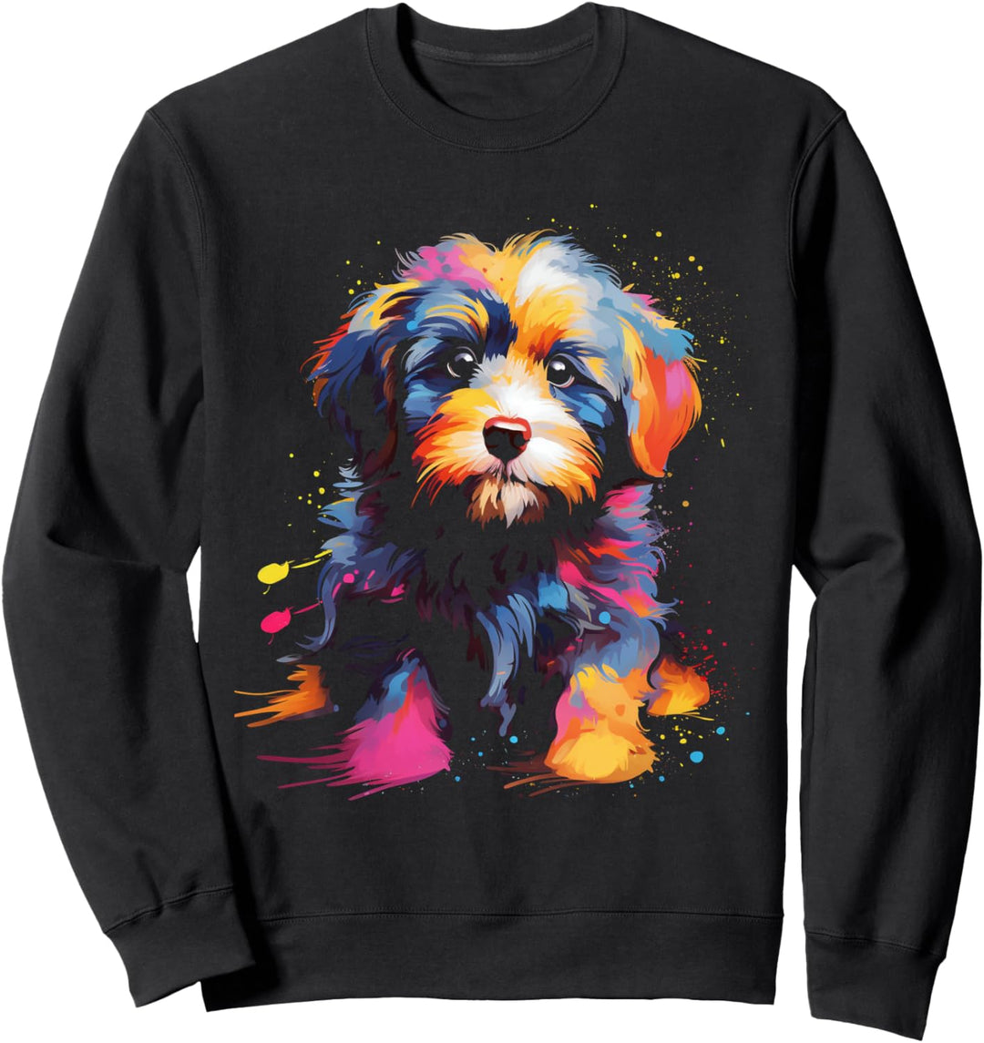 Havaneser Hunde Welpe Sweatshirt