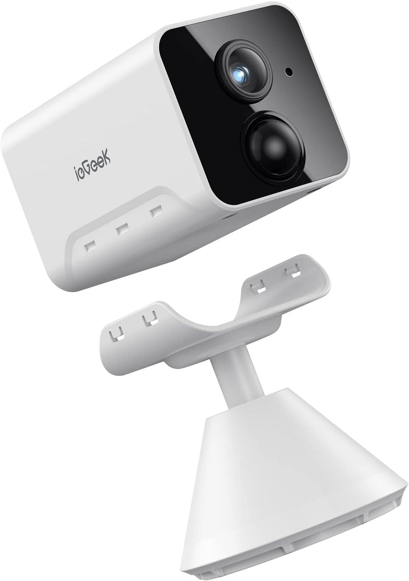 ieGeek 1080P HD Überwachungskamera Innen Akku,Überwachungskamera Innen WLAN 2.4GHz, WLAN Ip Kamera m