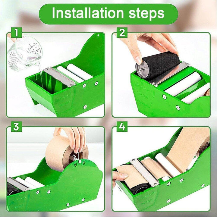 Desktop-Klebebandabroller wasseraktivierter Kraftpapier-Klebebandabroller Klebebandabroller für die