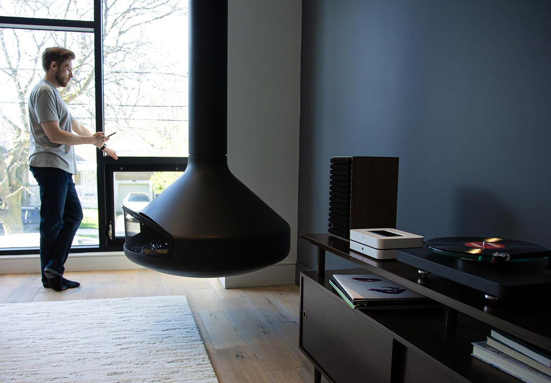 Bluesound Powernode (2025) Kabelloser Multiroom-High-Resolution-Musik-Streaming-Verstärker 100 W x 2