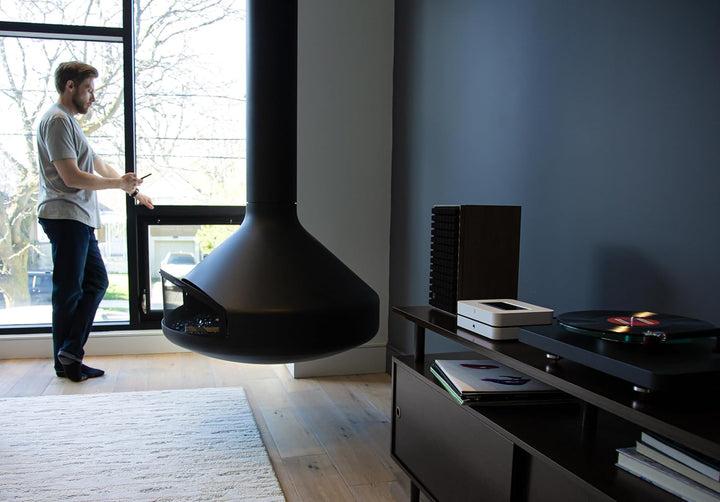 Bluesound Powernode (2025) Kabelloser Multiroom-High-Resolution-Musik-Streaming-Verstärker 100 W x 2