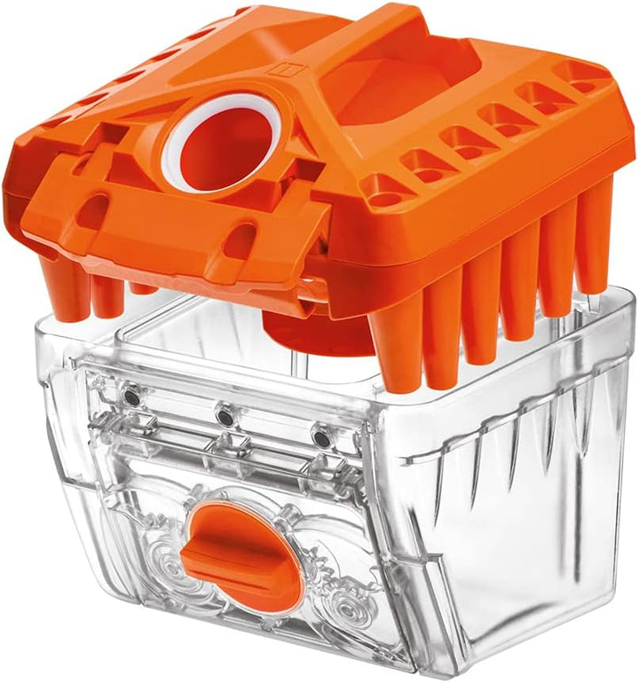 Thomas ZYKLON-Filterbox,245x205x207 mm (LxBxH) Transparenz/Orange