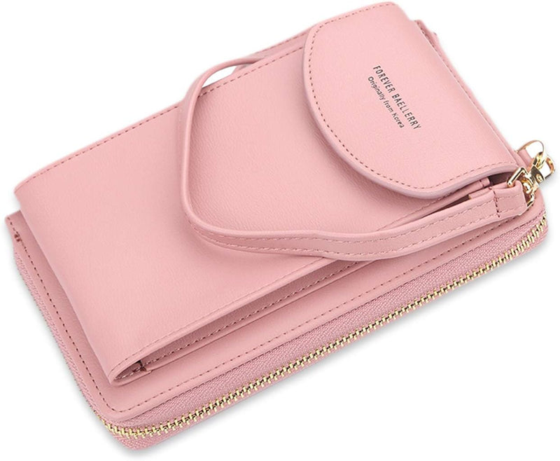 FANDARE Umhängetasche Damen Schultertaschen Geldbörse Leichte Handy-Brieftasche Crossbody Bag für Mä