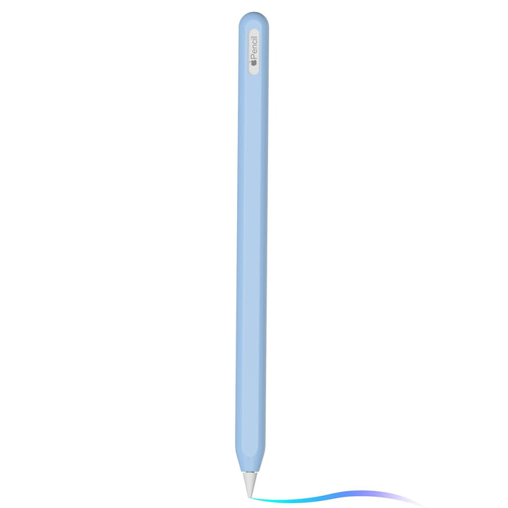 Ultra Thin Silicone Skin Cover Compatible with Apple Pencil 2nd Gen, Protective Silicone Case for iP