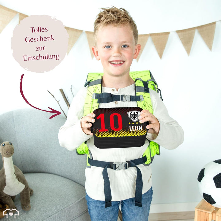 Kinder Bento Box Midi Lunchbox für Mepal Bentobox - Fussball - Deutschland Fussball Brotdose Germany