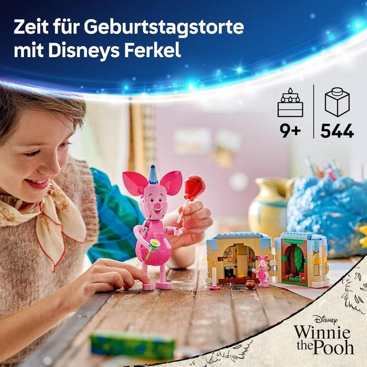 LEGO | Disney Ferkels Geburtstagsspass - Spielzeug mit niedlicher Tierfigur, Geburtstagskuchen & Sam