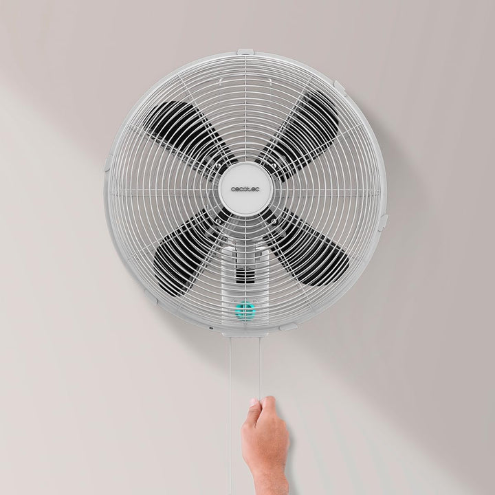 Cecotec - Wandventilatoren EEnergySilence 4500 Power Wall, 50W, 30 cm Durchmesser, 4 aerodynamische