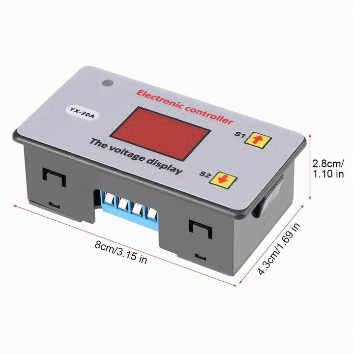 Batteriewächter 12V, Niederspannungsschutz Controller Batterie Tiefentladeschutz Batterie Entladesch