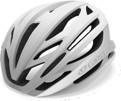 Giro Unisex – Erwachsene Syntax MIPS Fahrradhelm Road L (59-63cm) matte white/silver, L (59-63cm) ma