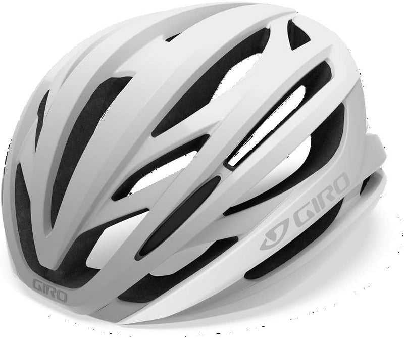 Giro Unisex – Erwachsene Syntax MIPS Fahrradhelm Road L (59-63cm) matte white/silver, L (59-63cm) ma