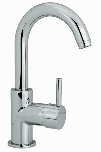 Waschtischarmatur Wasserhahn hohe Ausführung mit Click-Excentergarnitur Chrom, 1 Stück, 22030