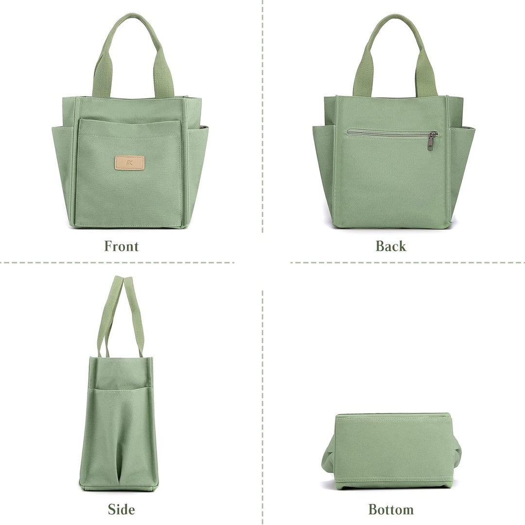 CORIOS Damen Schultertasche Casual Handtasche Canvas Unterarmtasche Henkeltaschen Multifunktionale T