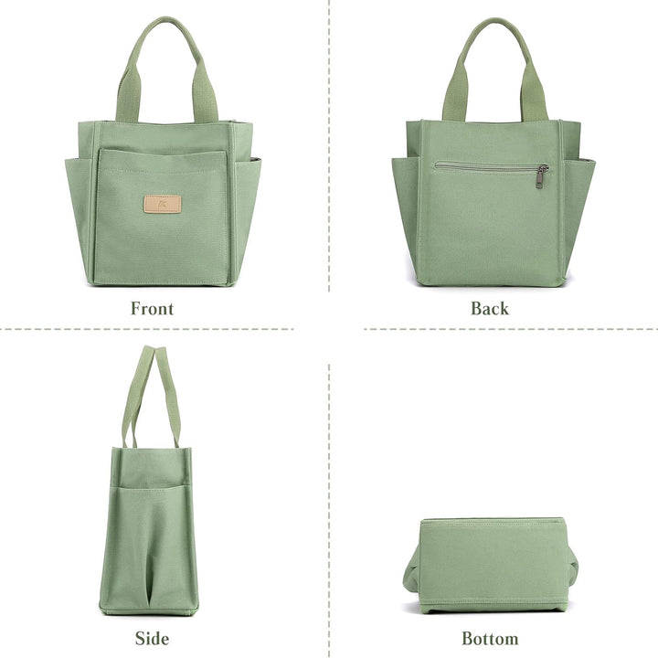 CORIOS Damen Schultertasche Casual Handtasche Canvas Unterarmtasche Henkeltaschen Multifunktionale T