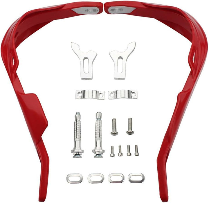 GOOFIT 7/8"Aluminium-Legierung Lenkerhandbürste Guards Schutzhandschützer Assy Ersatz für Motocross-