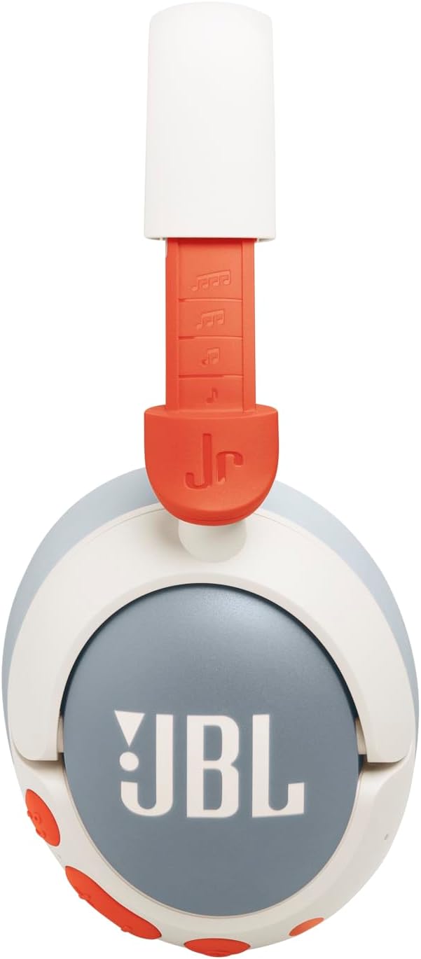 JBL Junior 470 NC, Kabellose Over-Ear Bluetooth-Kopfhörer mit Active-Noise-Cancelling für Kinder, Mi
