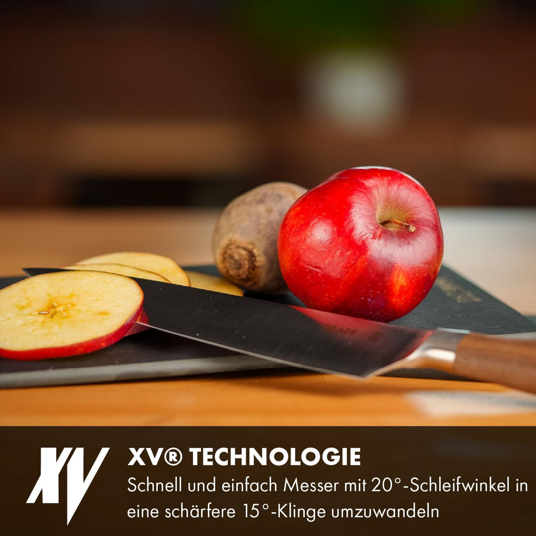 GRAEF Messerschärfer CX110 15° Schleifwinkel, schwarz