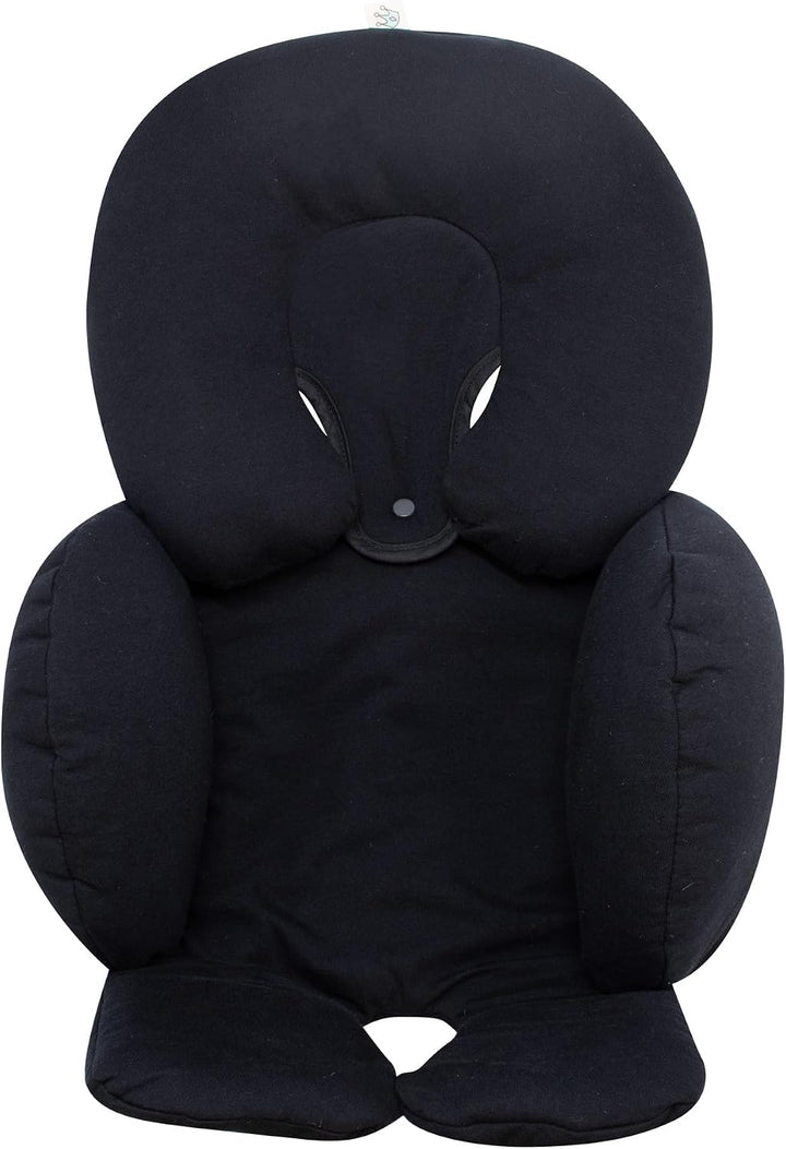 JYOKO Kids Sitzverkleinerer Antiallergikum Universal Baby 100% Baumwolle (Black Series, Enthält Kopf