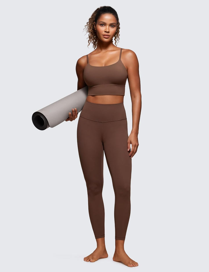 CRZ YOGA Butterluxe Damen High Waist Sport Leggings Blickdicht Yoga Leggins Sporthose Workout Gym Yo