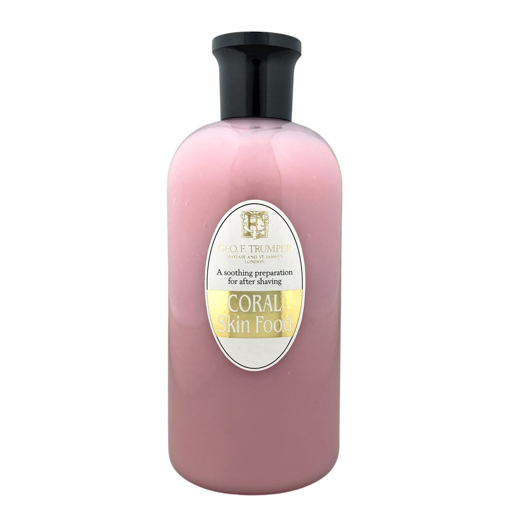Geo F Trumper Coral Haut Nahrung Vor und Post Rasieren Gel (500 ml)