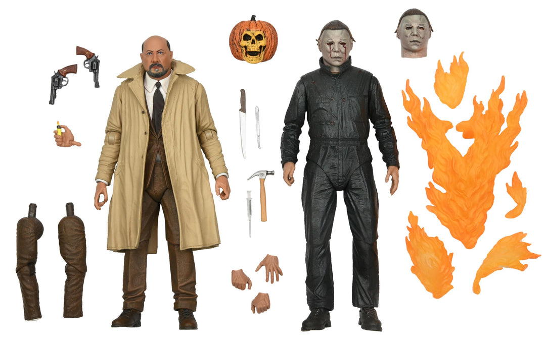 Unbekannt Halloween 2 Michael Myers & Dr Loomis Figur de acción Paquete de 2 RXZER23 Cranberry