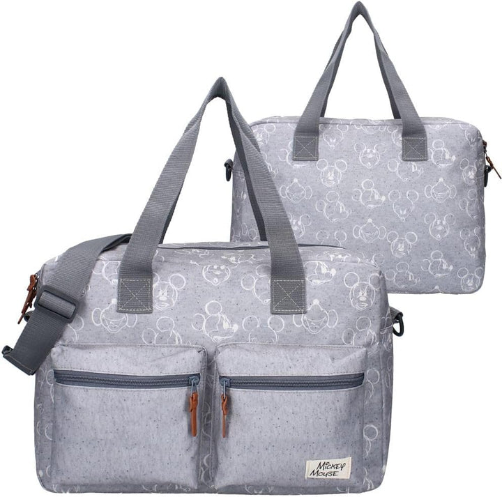 Grosse Baby Wickeltasche | mit Wickelunterlage | Disney Mickey Mouse