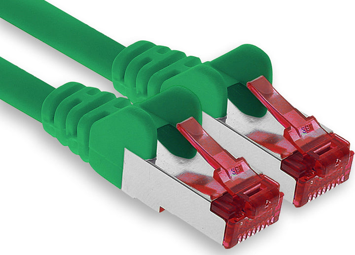 1aTTack.de - 1x 50m CAT6 Patchkabel S/FTP PIMF Schirmung CAT.6 RJ45 Netzwerkkabel Ethernetkabel DSL