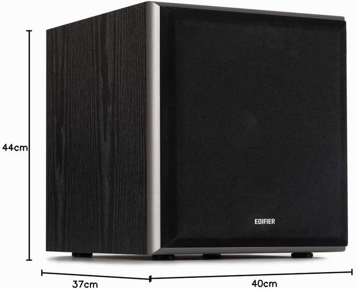 EDIFIER T5 Aktiv-Subwoofer mit Low-Pass Filter und 20,3cm (8") Basstreiber (70 Watt)