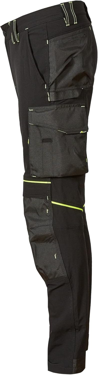 Upower PE145BC-3XL U-Power PE145BC-3XL-Pantalones Gaming Performance Modelo Atom Black Carbon Talla