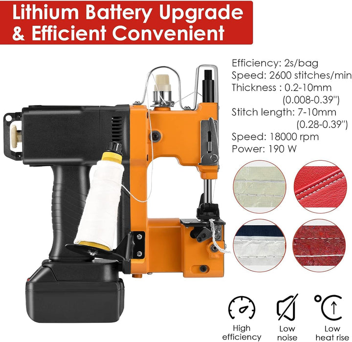 Elektrische Tasche Sewing Machine Tragbare Tasche Sealing Machine Industrial Portable Sewing Machine
