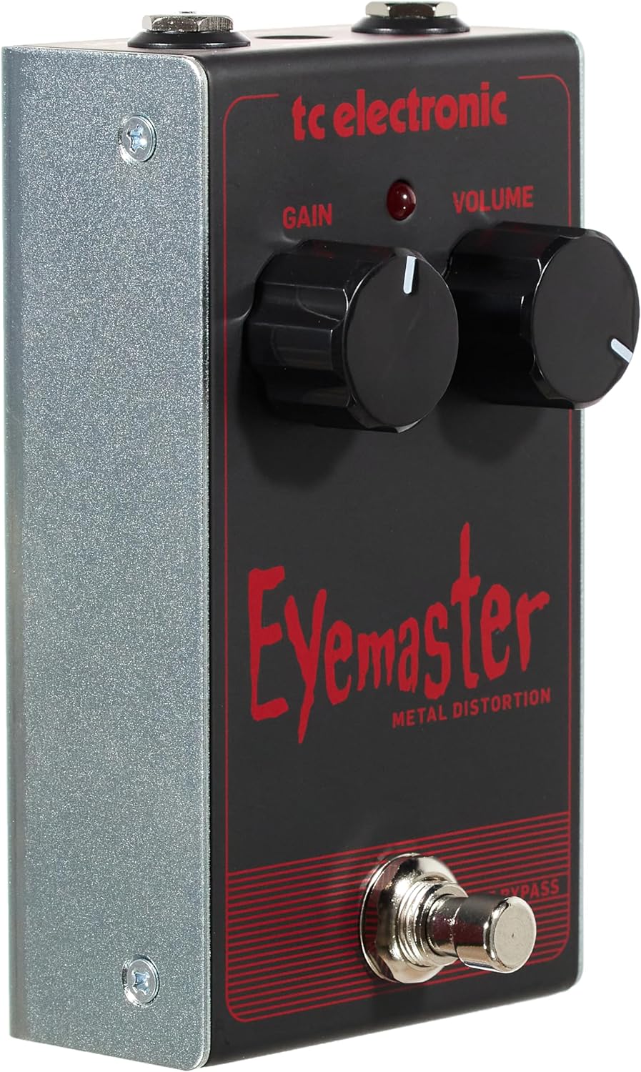 TC Electronic EYEMASTER METAL DISTORTION Skull-Pounding Metal Distortion Pedal mit 2-Knopf-Interface
