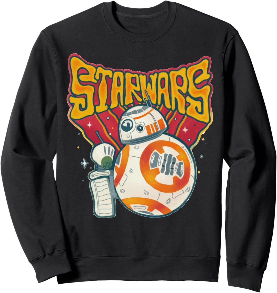 Star Wars: The Rise Of Skywalker BB-8 & D-O Logo Portrait Sweatshirt