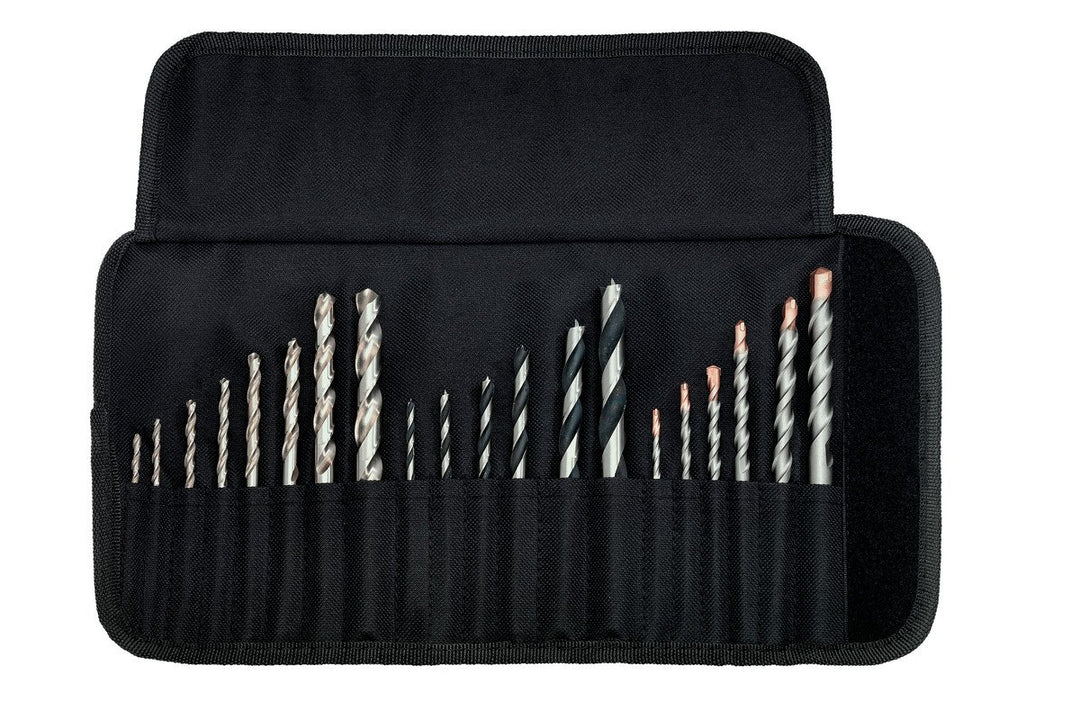 Metabo 626729000 Bohrersortiment-Rolltasche SP, 20-tlg, Farbe, Size