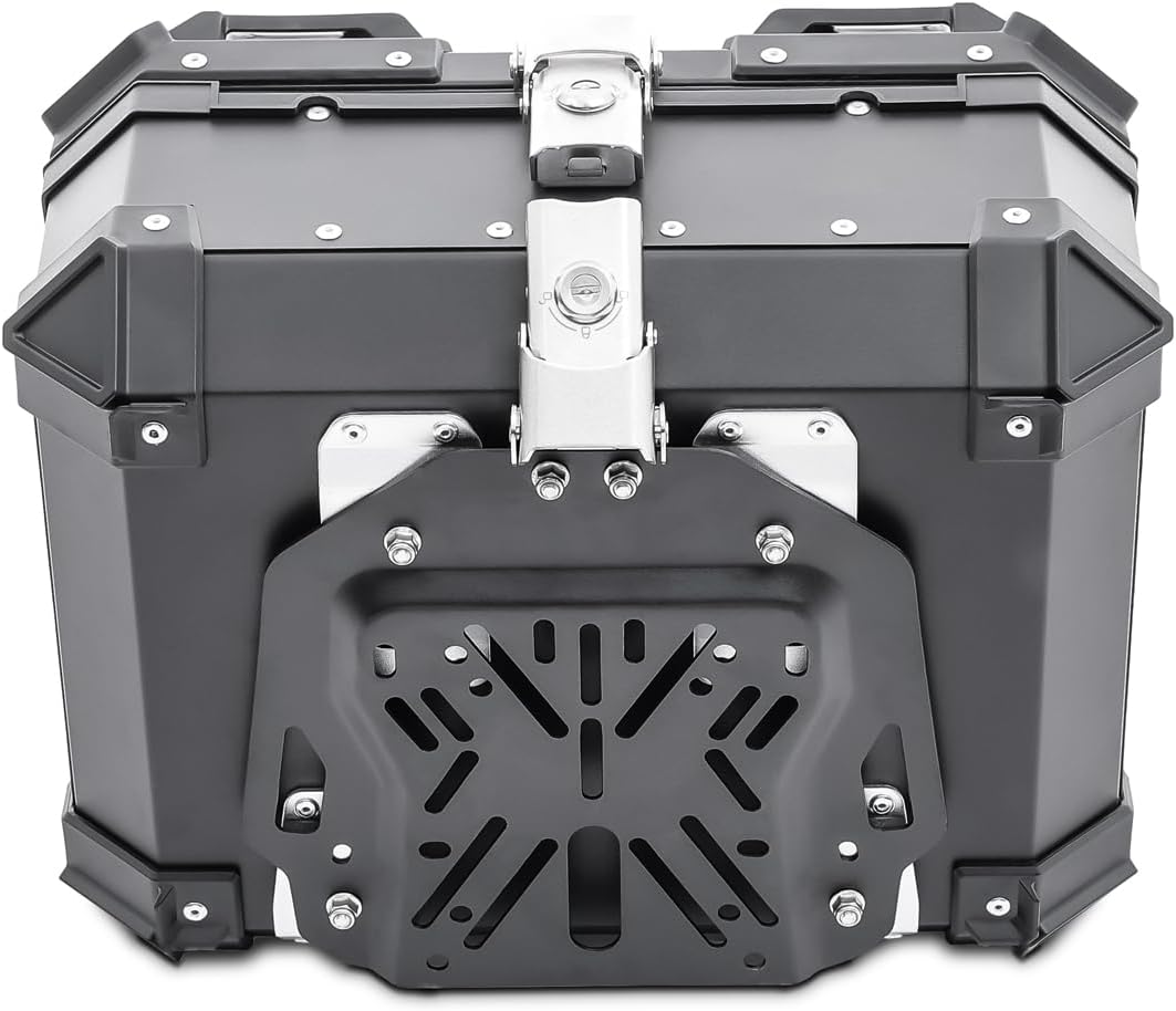 Motorrad Alu Top Case Bagtecs XB22 Aluminium 22 Liter schwarz