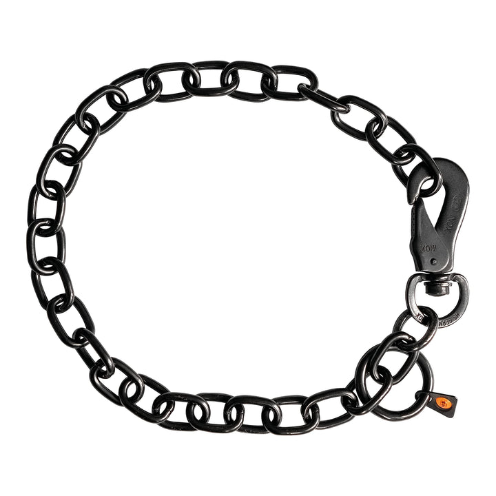 Sprenger Hundehalskette mit Sprenger Haken aus Edelstahl rostfrei 4 mm I Grösse individuell einstell