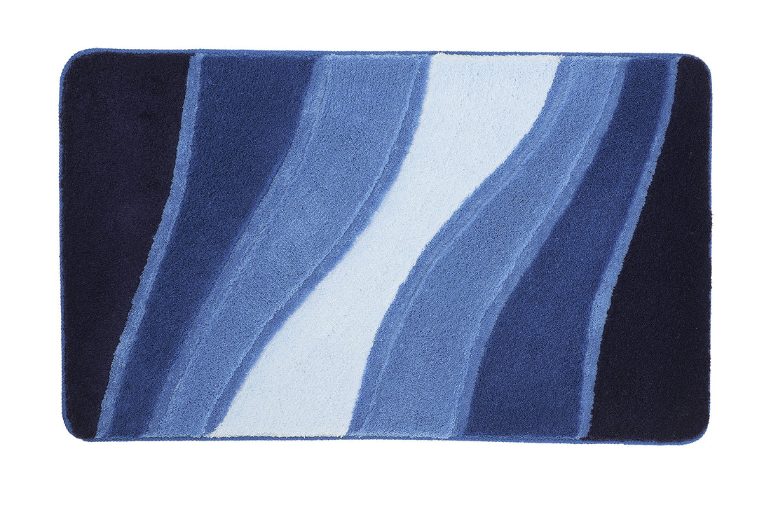 Meusch Badteppich Ocean blau 60 x 100 cm 60 x 100 cm Royalblau, 60 x 100 cm Royalblau