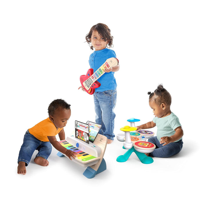 Baby Einstein, Gitarre Together in Tune, Connected Magic Touch, Holzspielzeug für Kinder, ab 12 mona