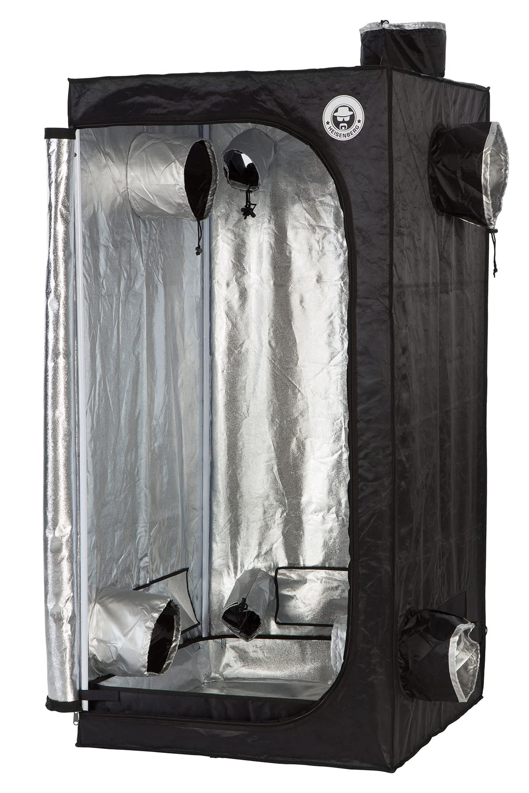 Heisenberg Growzelt Growbox Growschrank für Homegrowing, Indoor Pflanzenzucht (80x80x160)