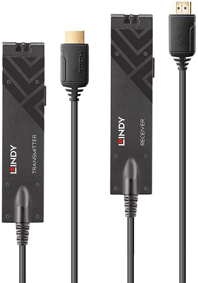 LINDY 300m HDMI 18G Fiber Optic Extender