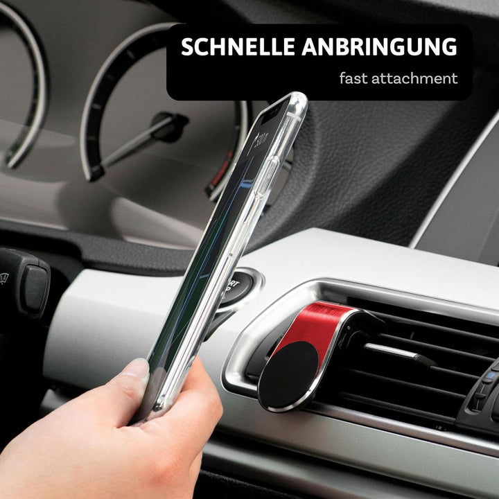 ONEFLOW Car Flex Grip für Samsung Galaxy, Apple iPhone, Huawei, Sony, usw. – Auto Handyhalter für da