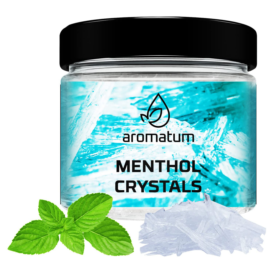 Sauna Zubehör Mentholkristalle 100g, Mentholkristalle für die Sauna zum Inhalieren | Saunaaufgüss Na