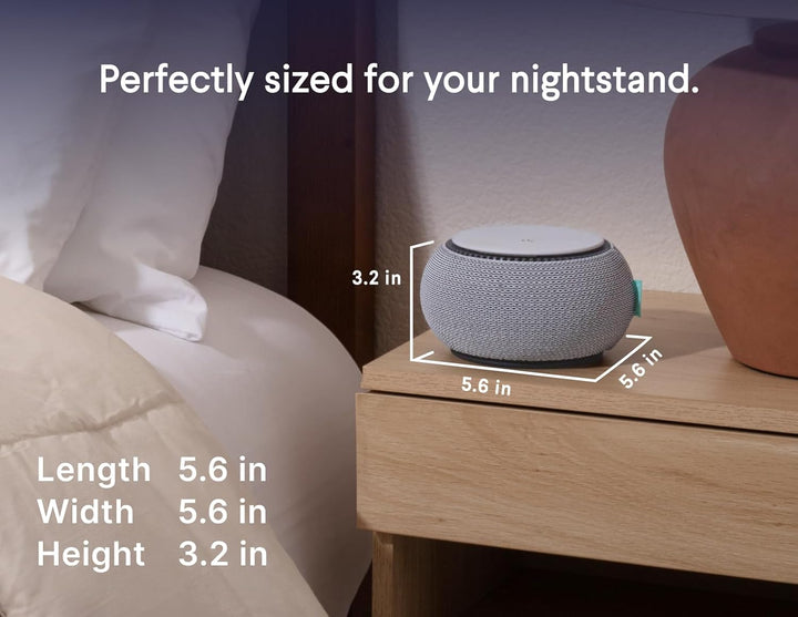 Snooz Sound-Maschine mit weissem Rauschen, echter Ventilator im Inneren für nicht störende weisse Ge