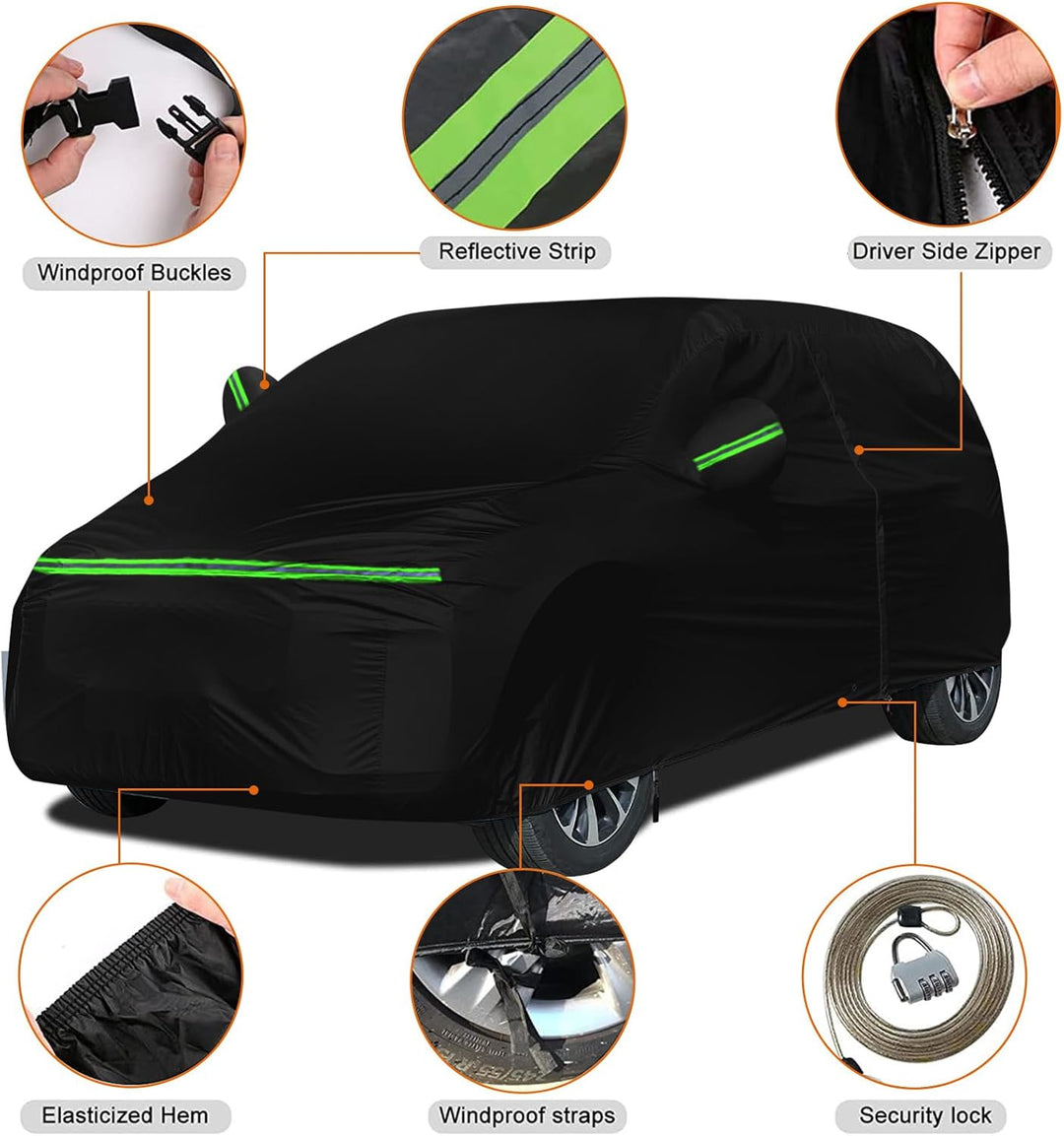 Wasserdicht Autoabdeckung Ersatz für 1999-2014 Opel Zafira A/B/OPC Wagon/Tourer, Auto Abdeckplane Vo