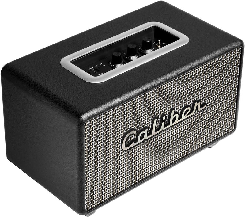 Caliber Bluetooth Lautsprecher - Retro Riley Lautsprecher - USB - 200 Watt - Equalizer - Schwarz - R